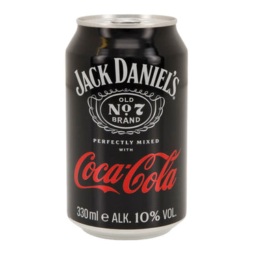 Jack Daniel’s | Whiskey & Coca-Cola | Longdrink | 10 % vol | 330 ml Dose Jack Daniel`s