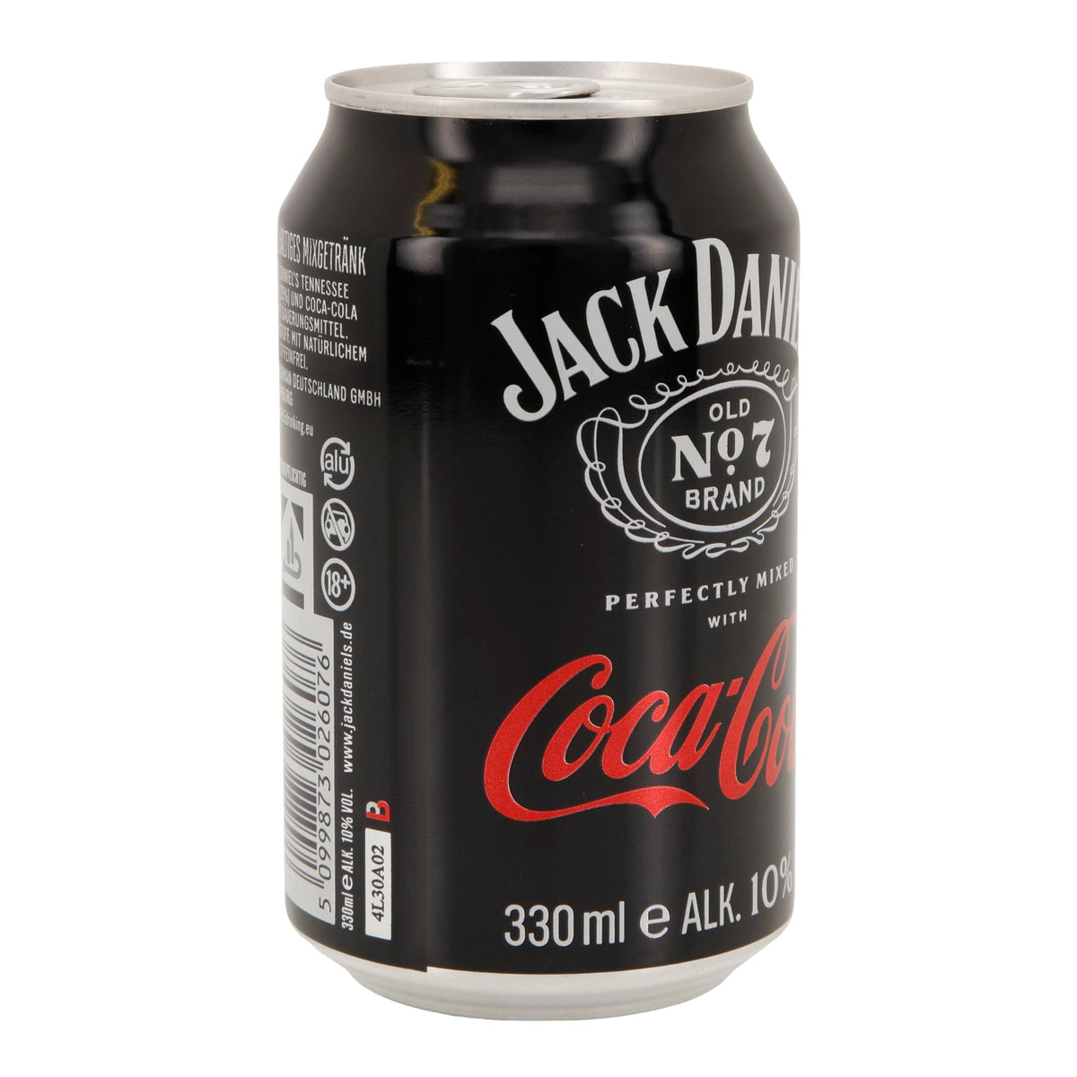 Jack Daniel’s | Whiskey & Coca-Cola | Longdrink | 10 % vol | 330 ml Dose Jack Daniel`s