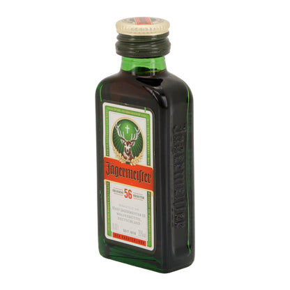 Jägermeister | Kräuterlikör | 56 Kräuter | 35 % vol | 20 ml