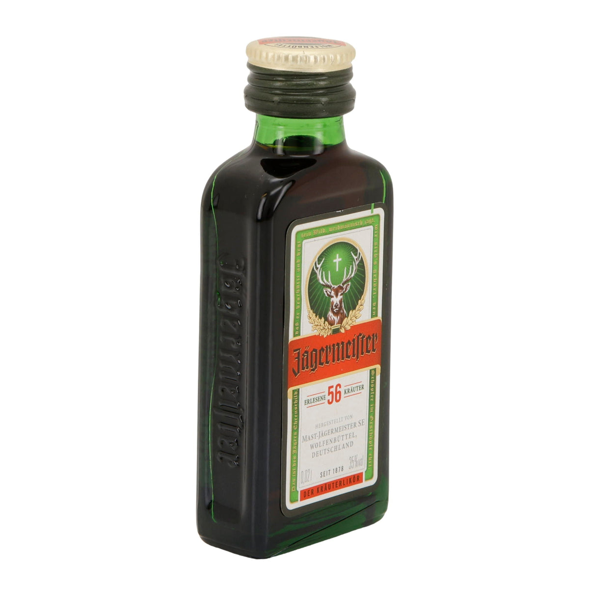 Jägermeister | Kräuterlikör | 56 Kräuter | 35 % vol | 20 ml Jägermeister