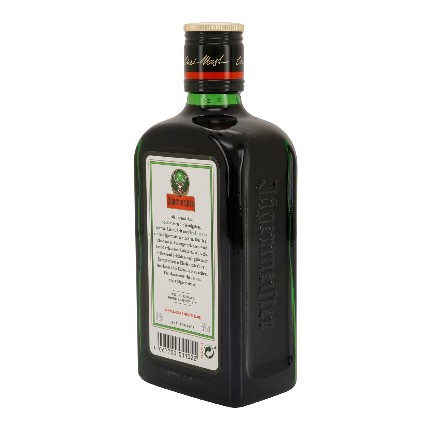 Jägermeister | Kräuterlikör | 56 Kräuter | 35 % vol | 350 ml