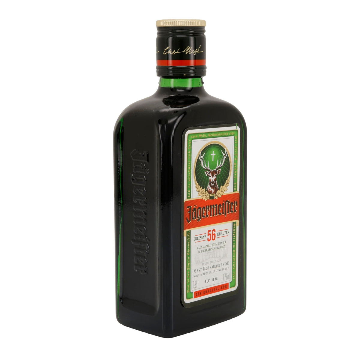 Jägermeister | Kräuterlikör | 56 Kräuter | 35 % vol | 350 ml Jägermeister