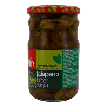 Jalapenos Selin | Eingelegt| Marinierte Jalapenos in Essig | 580g - Taste Your World