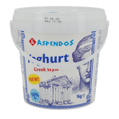 Joghurt Aspendos | Joghurt | Nach griechischer Art, cremig mit 10 % Fett | 1 kg ASPENDOS