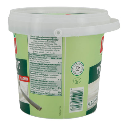Joghurt Yayla Naturjoghurt | Joghurt | Cremig mit 3,5 % Fett | 1 kg