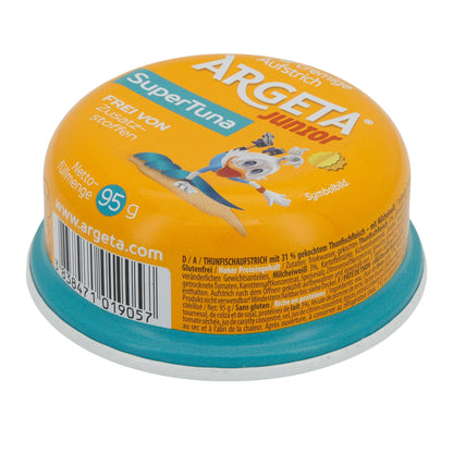 Argeta Junior SuperTuna 95g – Creamy Tuna Spread for Kids, without Additives