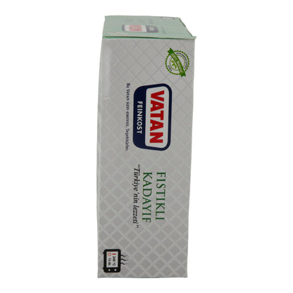 Kadayıf mit Pistazien VATAN Fıstıklı | Dessert | Türkisches Dessert, tiefgefroren | 400 g (2 x 200 g)