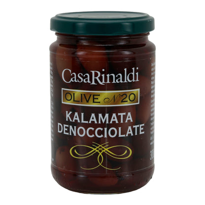 Kalamata - Oliven Casa Rinaldi | entsteint | in Salzlake | 300 g Glas - Taste Your World