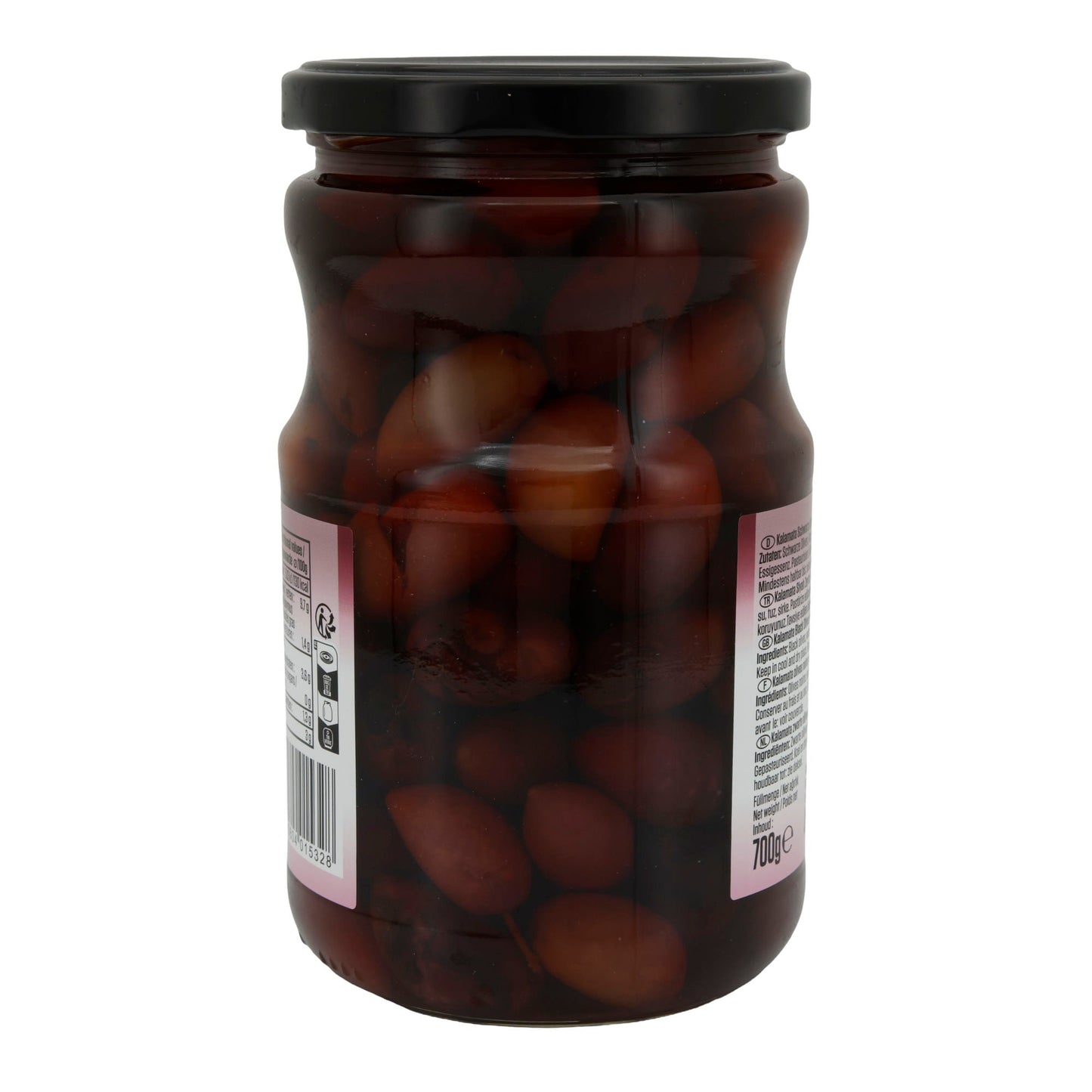 Olive Kalamata Suntat | Con nocciolo | Olive Kalamata greche | 700 g
