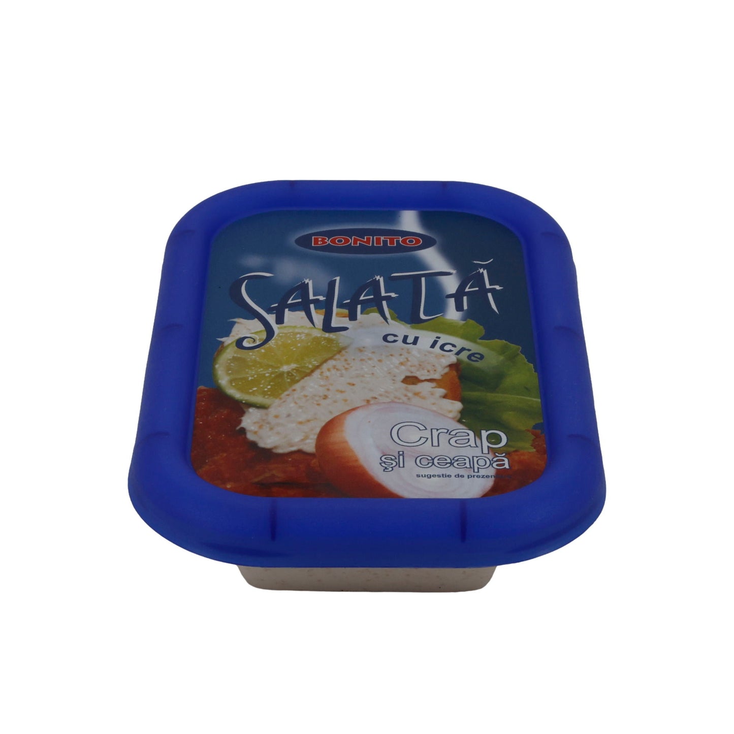 Karpfenkaviar-Aufstrich Bonito Salată cu Icre Crap | Aufstrich | Mit Zwiebeln nach rumänischer Art | 150 g