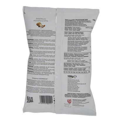 Kartoffelchips Torres | Mediterranes Salz | Premiumqualität, klassisch, vegan | 150 g - kurzes MHD 19.05.2025 Silca