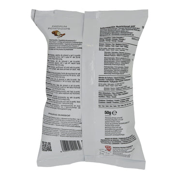 Kartoffelchips Torres | Mediterranes Salz | Premiumqualität, klassisch, vegan | 50 g - Taste Your World