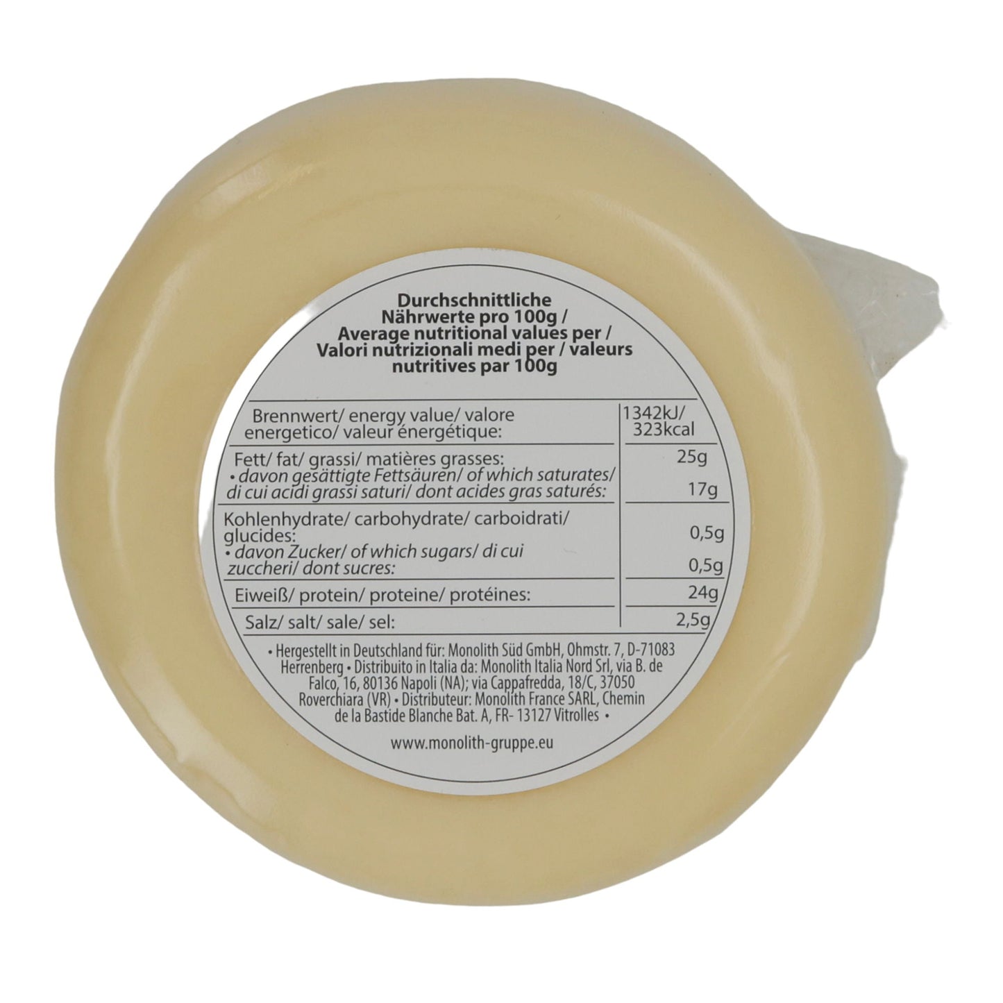 Käse Alpi Suli Guli-Käse | Traditioneller Pasta-Filata-Käse | Vielseitige Gerichte | 400 g