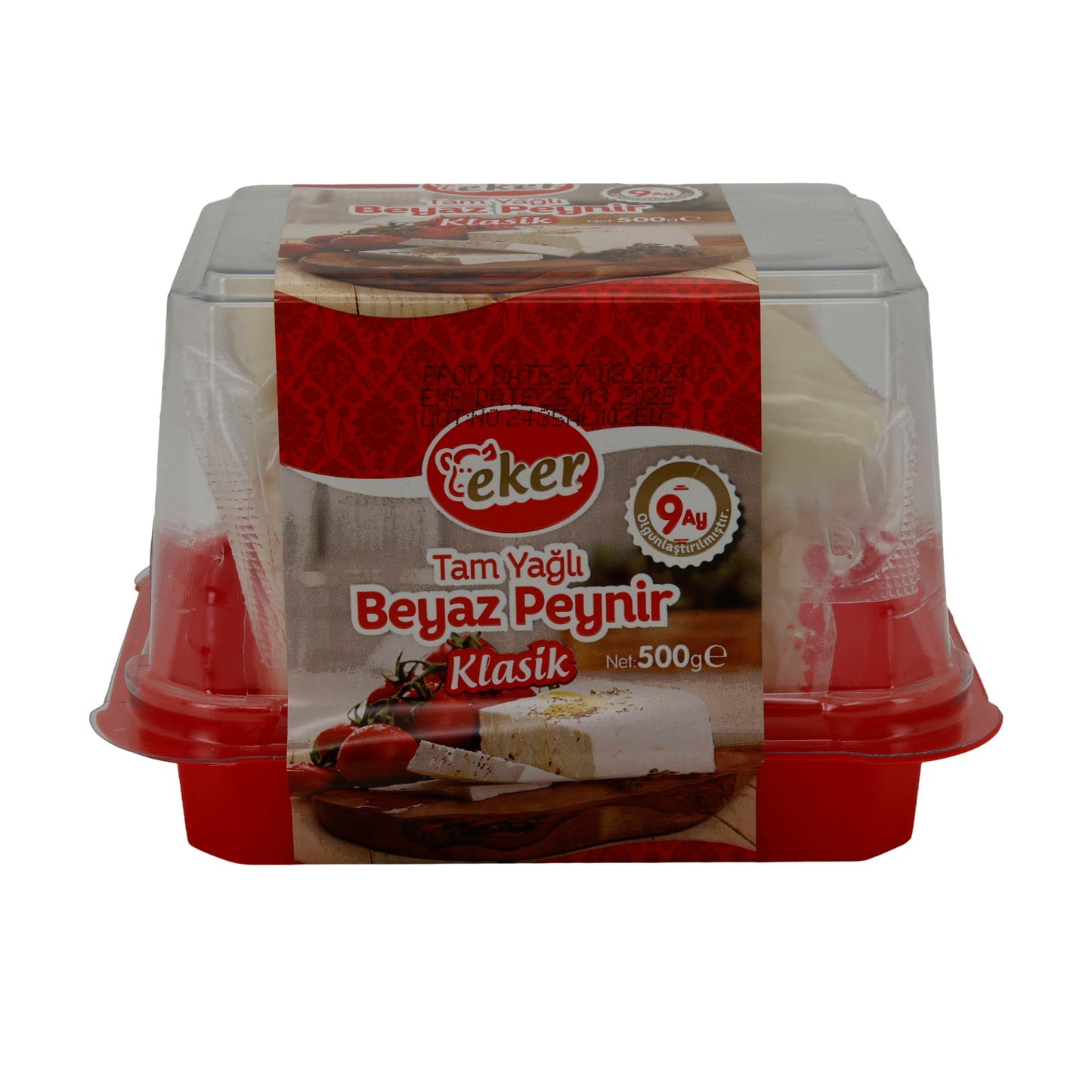 Käse Eker Beyaz Peynir | Klasik | gereifter türkischer Weißkäse | 500 g EKER