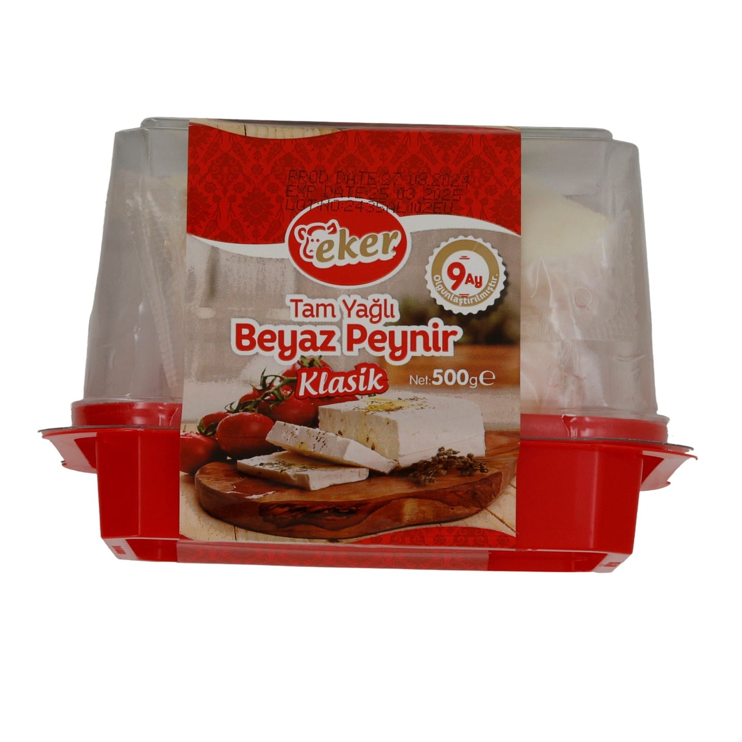 Käse Eker Beyaz Peynir | Klasik | gereifter türkischer Weißkäse | 500 g EKER