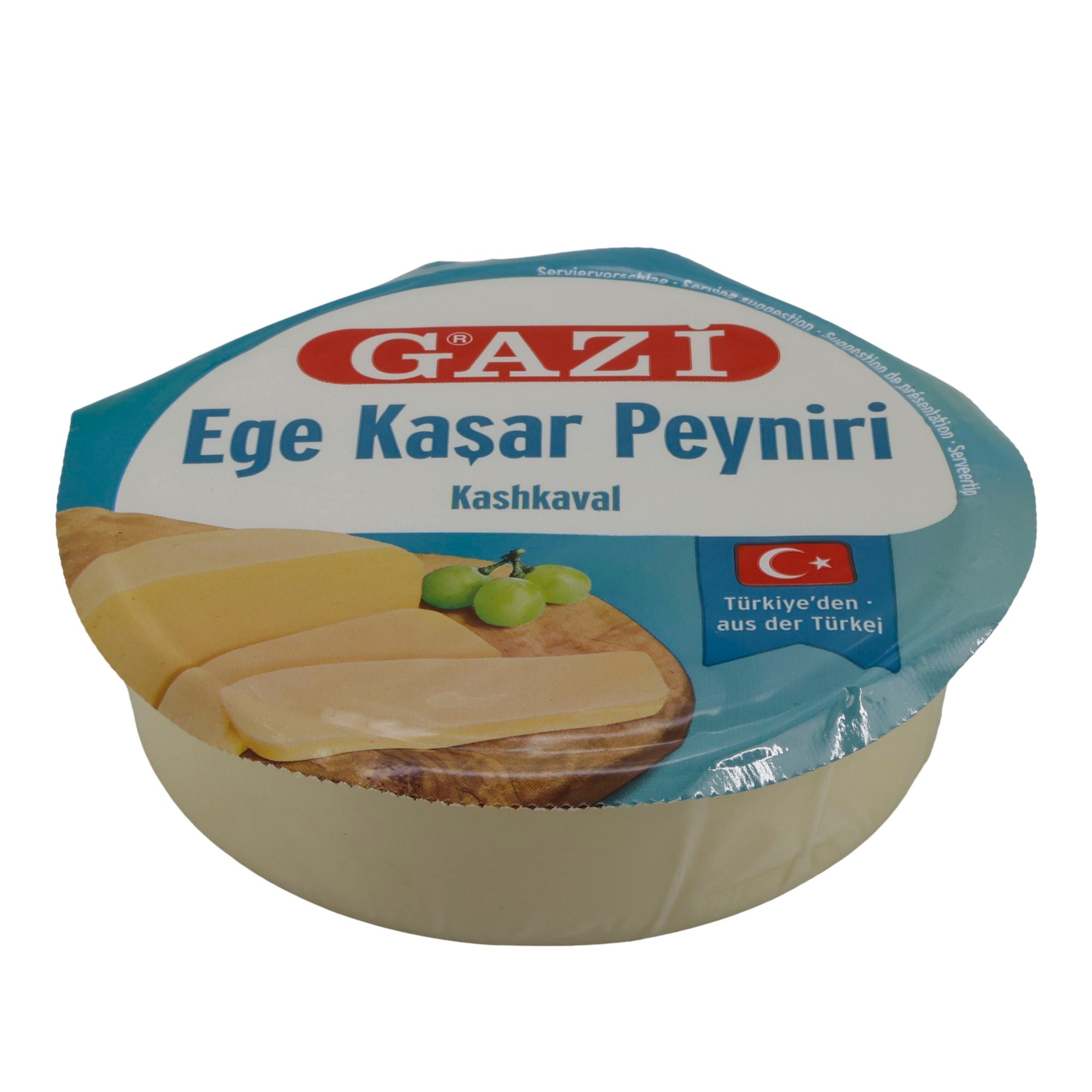 Käse Gazi | Ege Kaşar Peyniri | Traditionell Kashkaval-Käse | 350 g GAZI