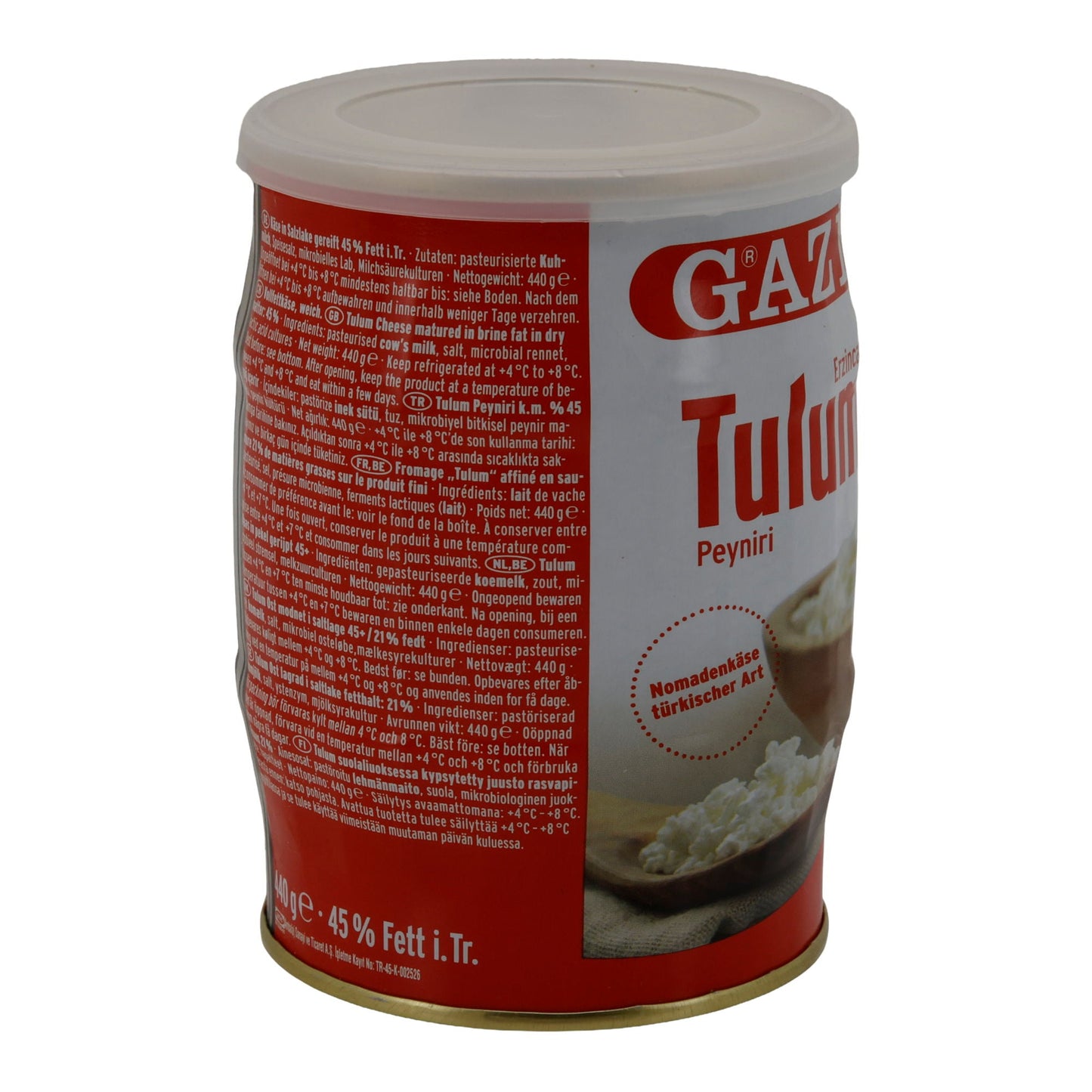 Käse Gazi Erzincan Tulum Peyniri | Traditionell | Türkischer Nomadenkäse in Salzlake | 440 g