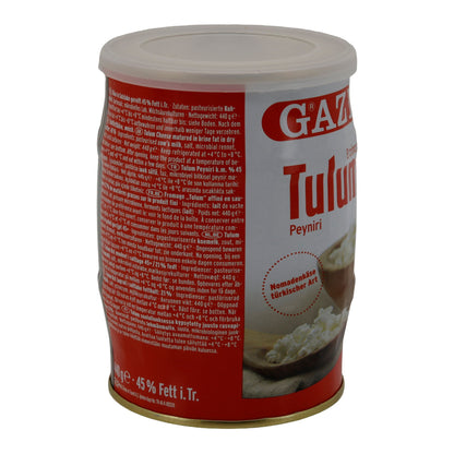 Käse Gazi Erzincan Tulum Peyniri | Traditionell | Türkischer Nomadenkäse in Salzlake | 440 g