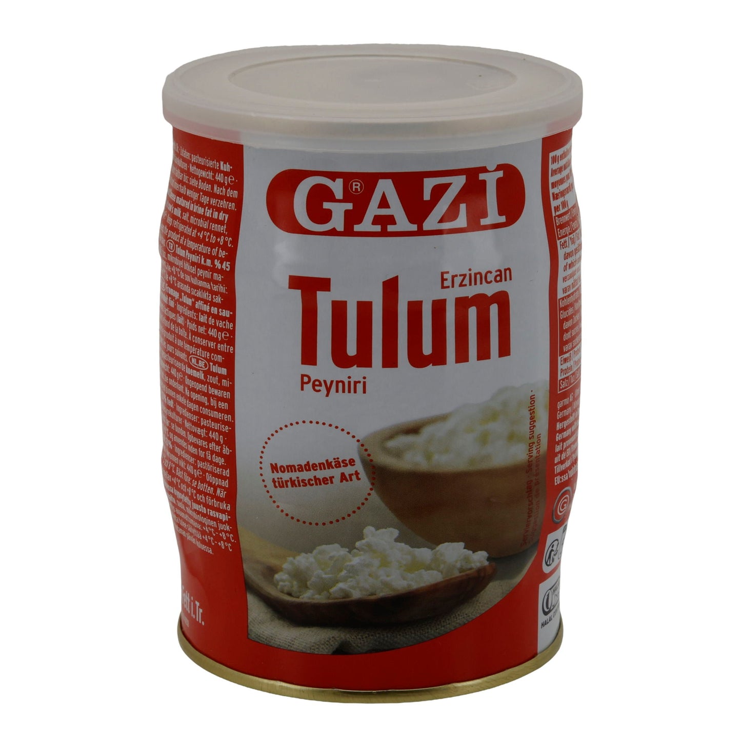 Käse Gazi Erzincan Tulum Peyniri | Traditionell | Türkischer Nomadenkäse in Salzlake | 440 g