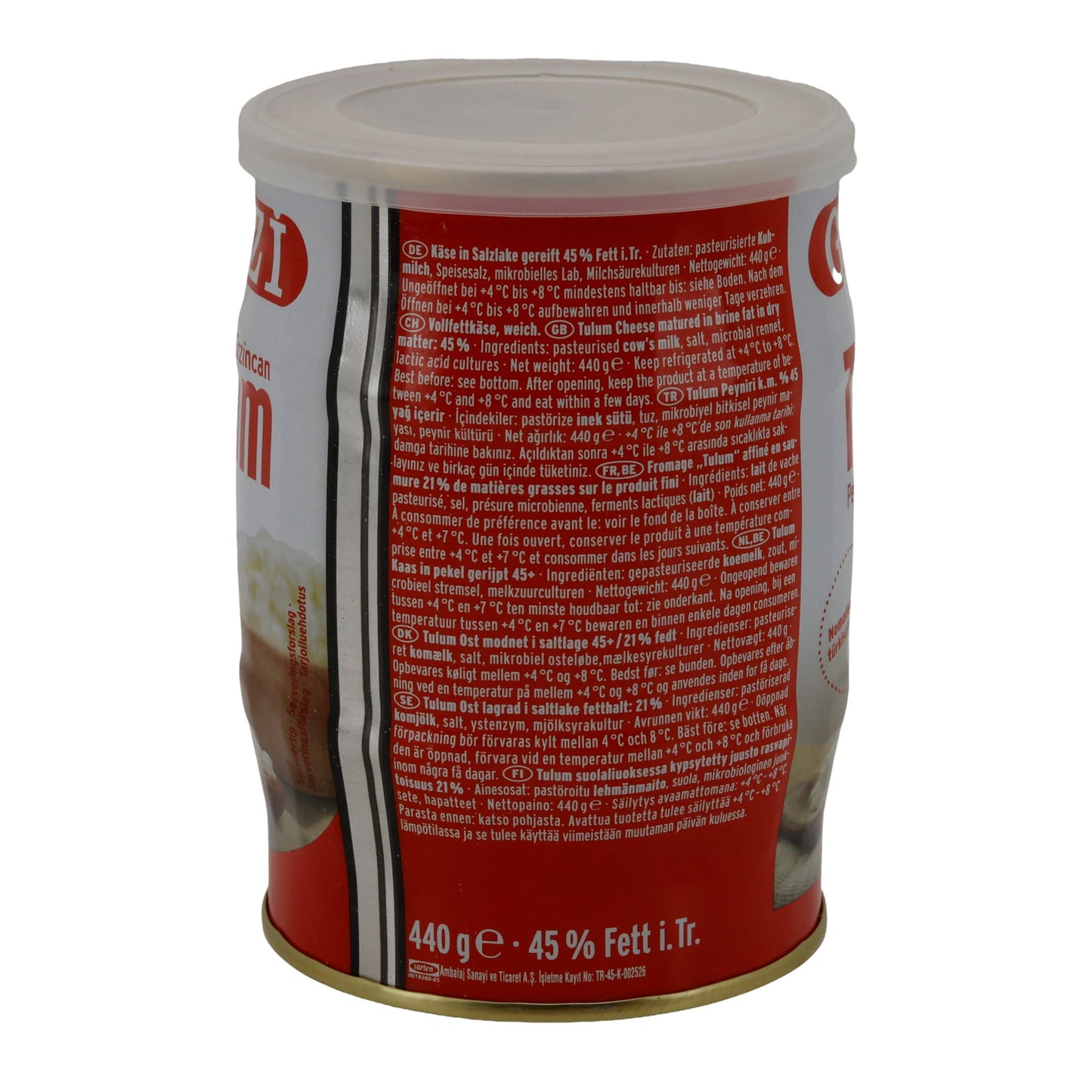 Käse Gazi Erzincan Tulum Peyniri | Traditionell | Türkischer Nomadenkäse in Salzlake | 440 g