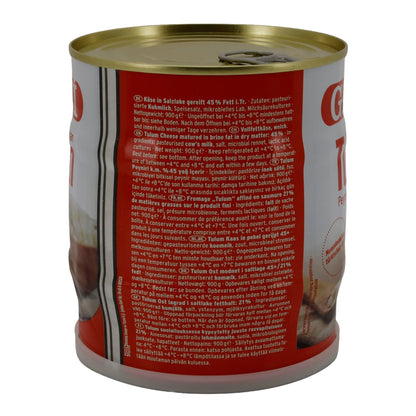 Käse Gazi Erzincan Tulum Peyniri | Traditionell | Türkischer Nomadenkäse in Salzlake | 900 g