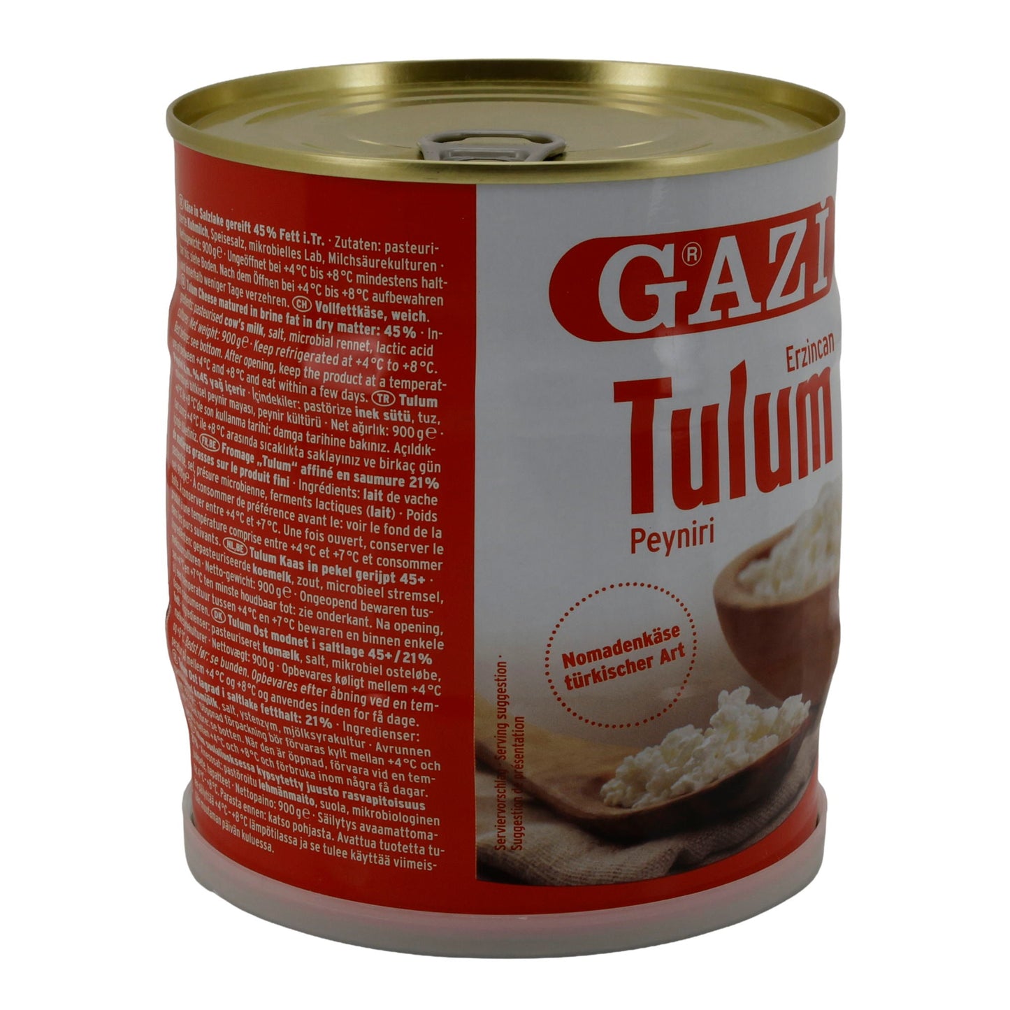 Käse Gazi Erzincan Tulum Peyniri | Traditionell | Türkischer Nomadenkäse in Salzlake | 900 g