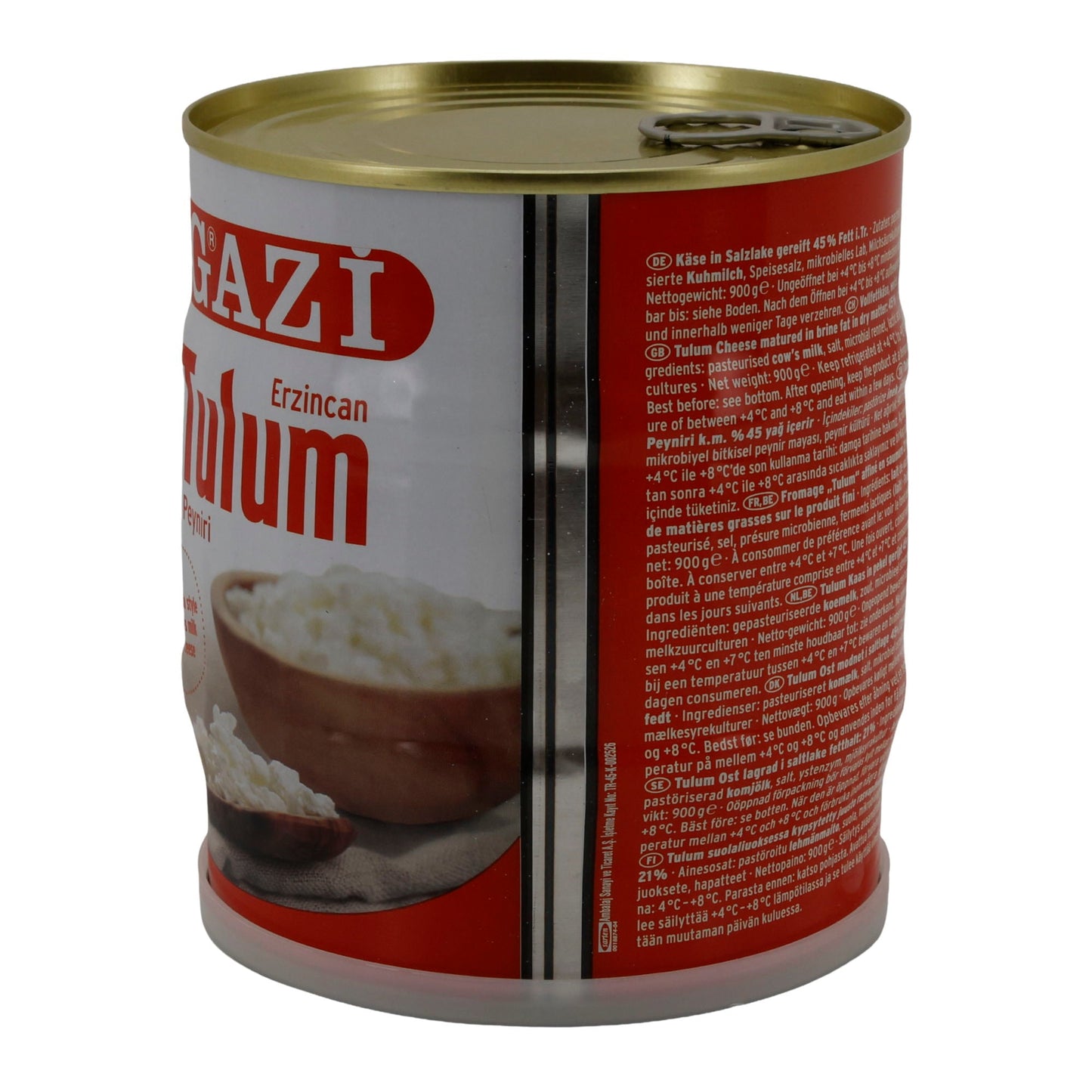 Käse Gazi Erzincan Tulum Peyniri | Traditionell | Türkischer Nomadenkäse in Salzlake | 900 g
