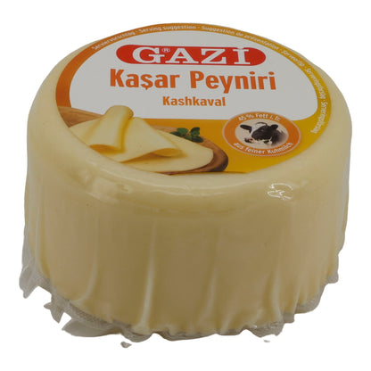 Käse Gazi | Kaşar Peynir | Kashkaval-Käse 45 % Fett | 250 g GAZI