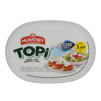 Käse Muratbey Topi Käse | Käse | Weniger Natrium für gesunden Genuss | 150 g MURATBEY
