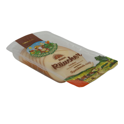 Käse Rodnaya Derevnya Natur Räucher Käse | Käse | Geräucherte Käsescheiben | 160 g
