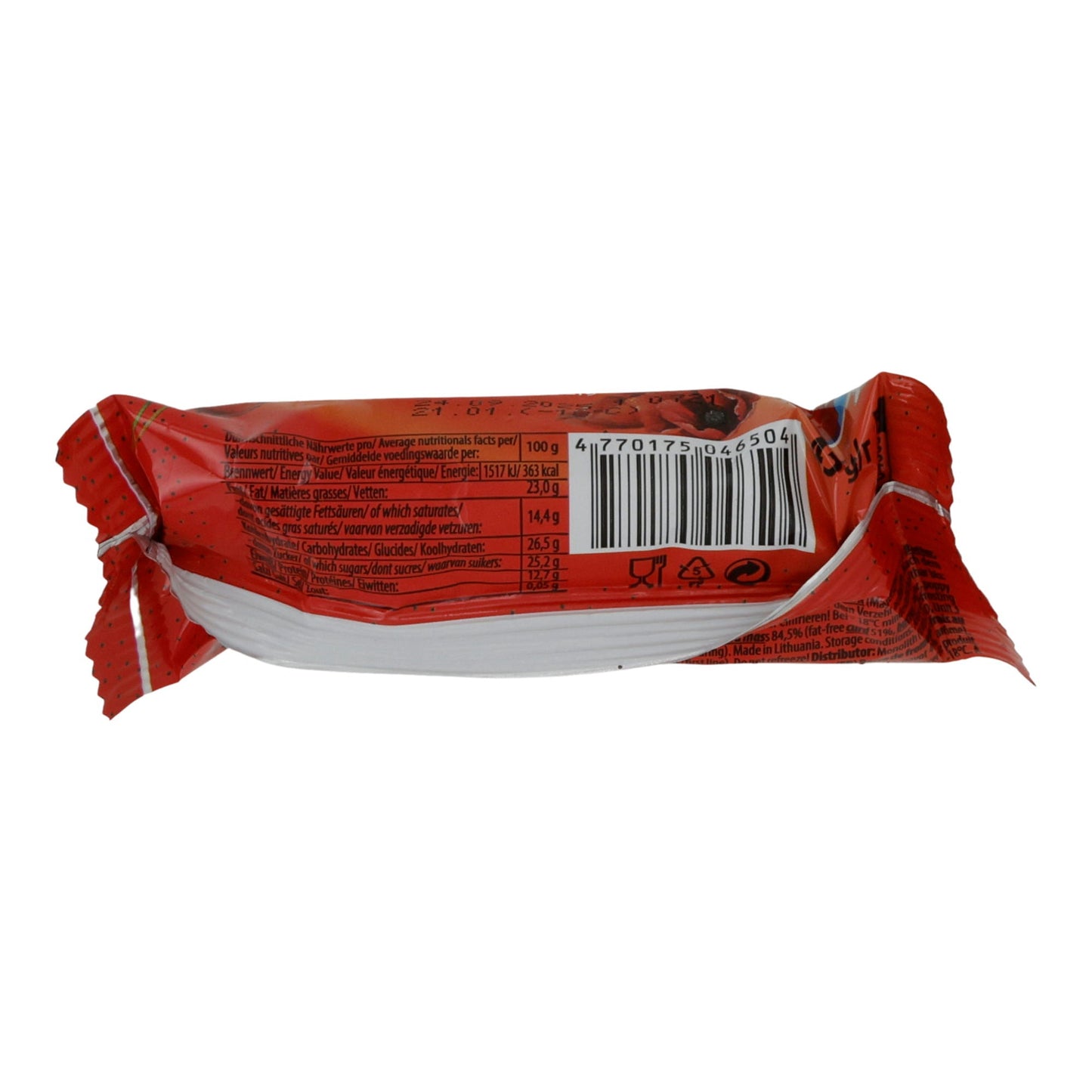 Käse Schwinn | Frischkäseriegel mit Mohn | Tiefgefroren | 45 g