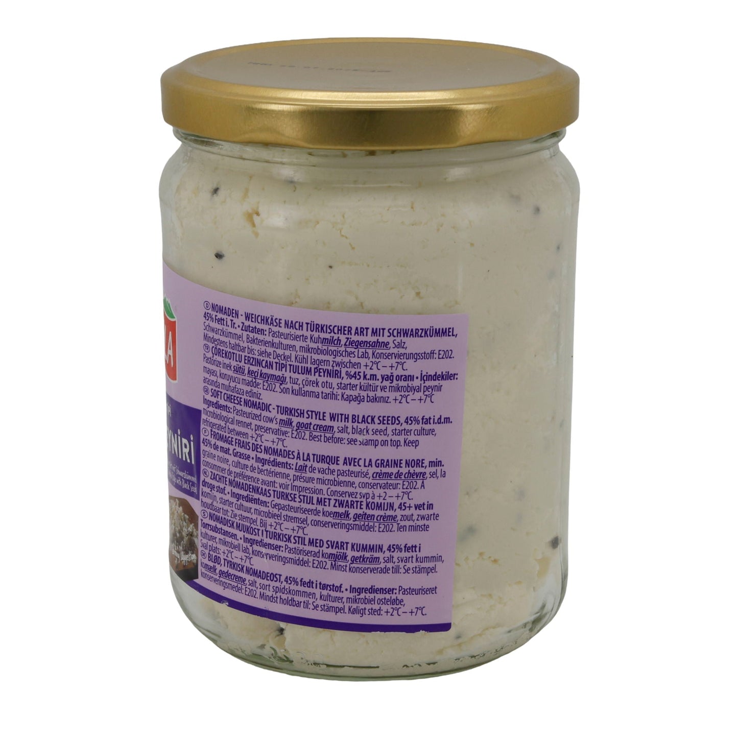 Käse Yayla Tulum Peyniri mit Schwarzkümmel | Türkisch | Weichkäse | 500 g YAYLA