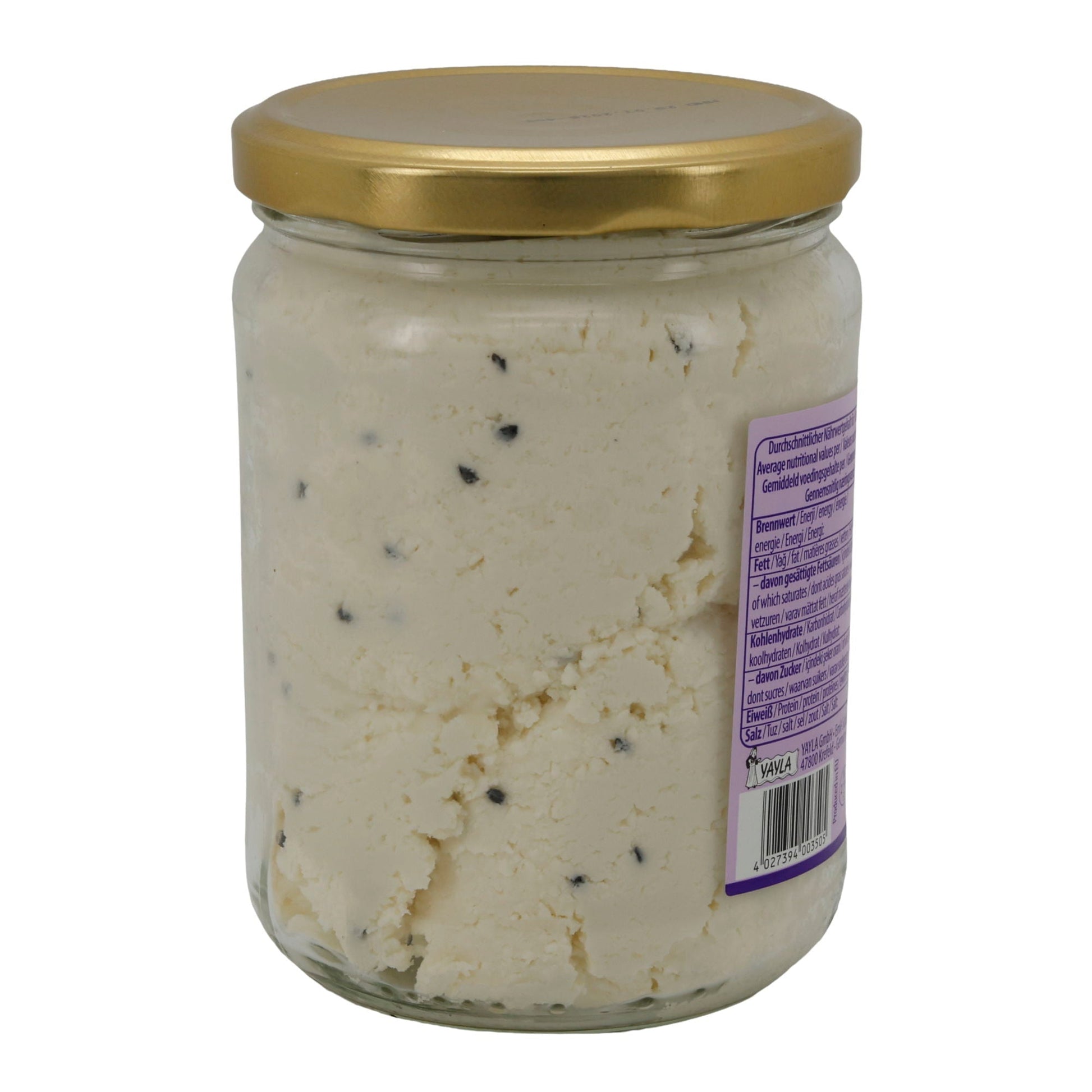 Käse Yayla Tulum Peyniri mit Schwarzkümmel | Türkisch | Weichkäse | 500 g YAYLA