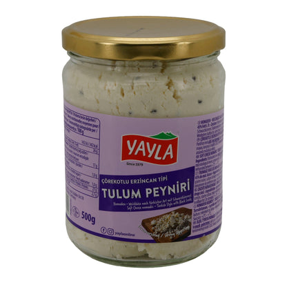 Käse Yayla Tulum Peyniri mit Schwarzkümmel | Türkisch | Weichkäse | 500 g YAYLA