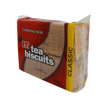 Kekse ETi Tea Biscuits Classic | Gebäck | Weizenmehlkekse im 2er Pack | 400 g - Taste Your World