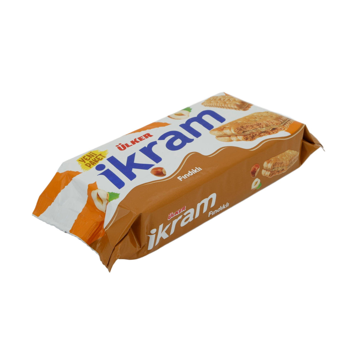 Kekse Ülker Ikram | Doppelkeks | mit Haselnusscreme | 84 g UELKER