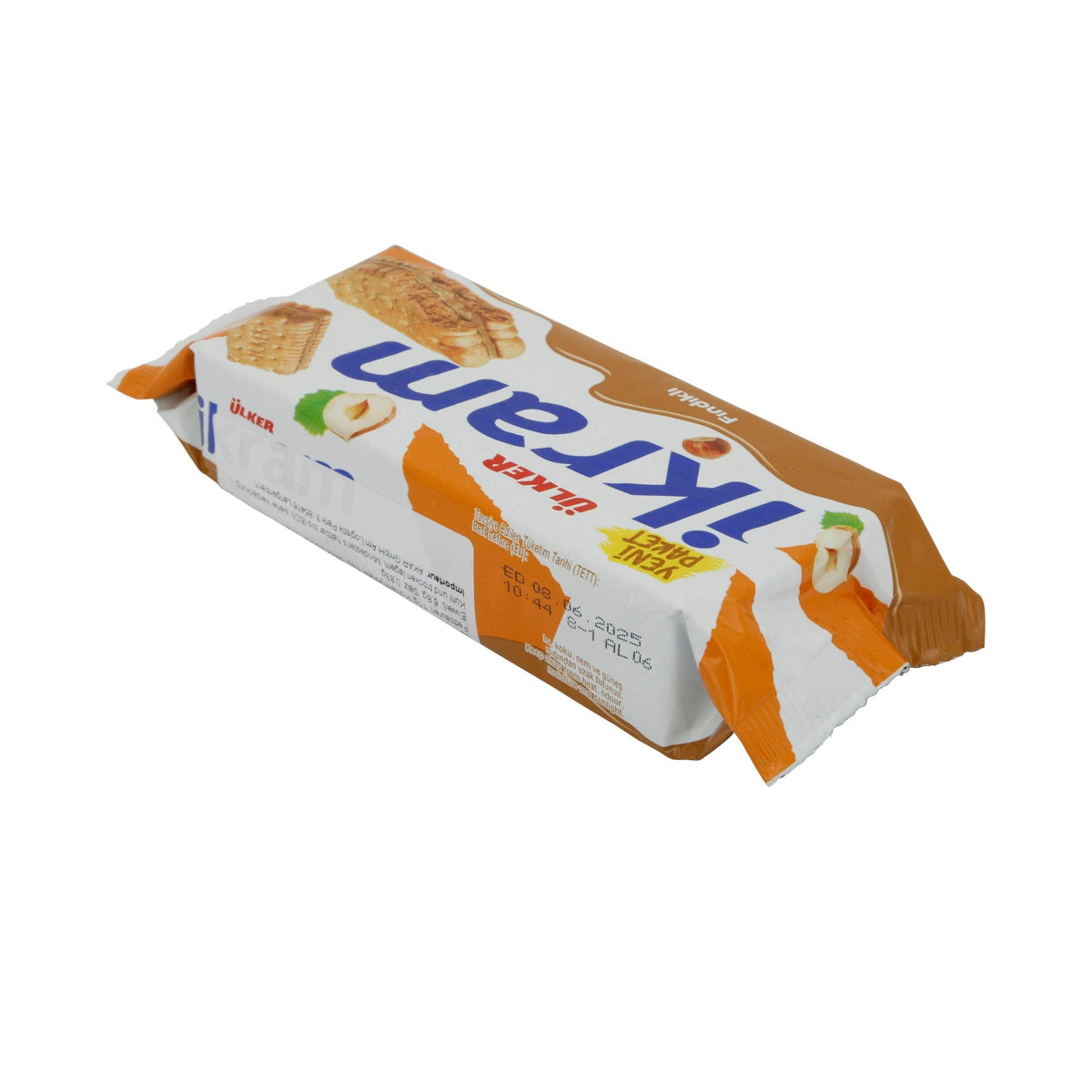 Kekse Ülker Ikram | Doppelkeks | mit Haselnusscreme | 84 g UELKER