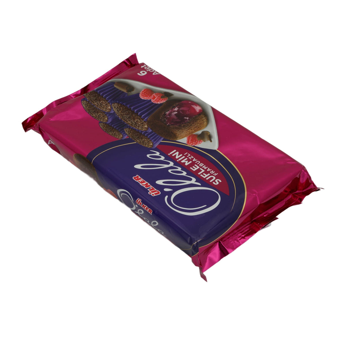Kekse Ülker | Kekse | Olala Sufle Mini Himbeere | 162 g (6 Stück) UELKER