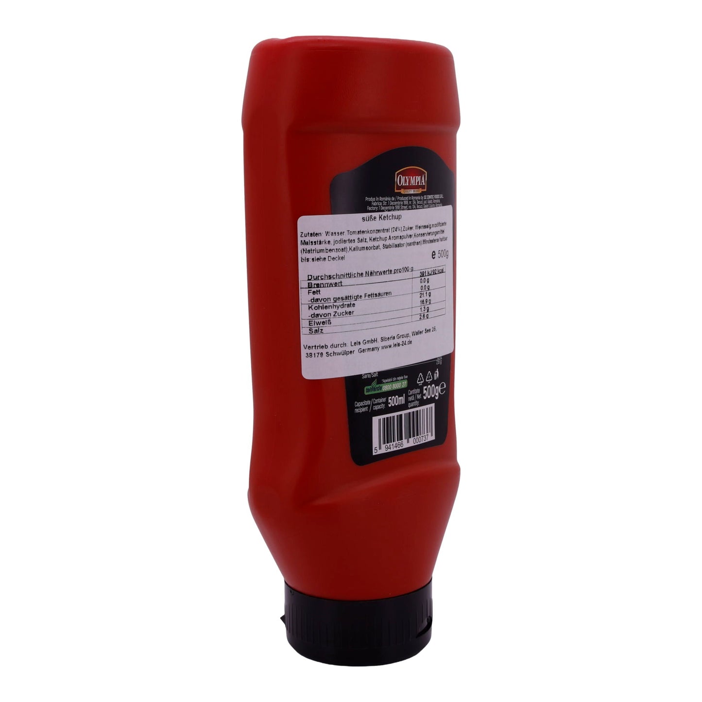 Ketchup Dulce Olympia | Zoete Tomatenketchup | 500 g