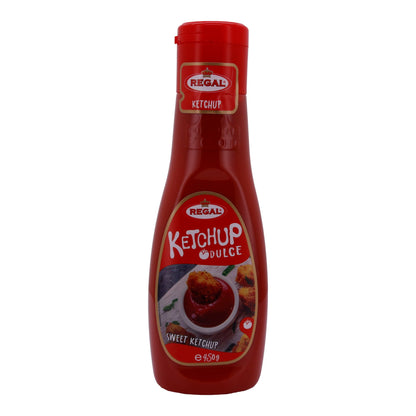 Ketchup Regal | Zoet | Zoete tomatenketchup, hoogwaardige ingrediënten | 450 g