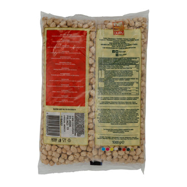 Kichererbsen Duru | Hülsenfrüchte | Reich an Ballaststoffen und Eiweiß | 1000 g DURU