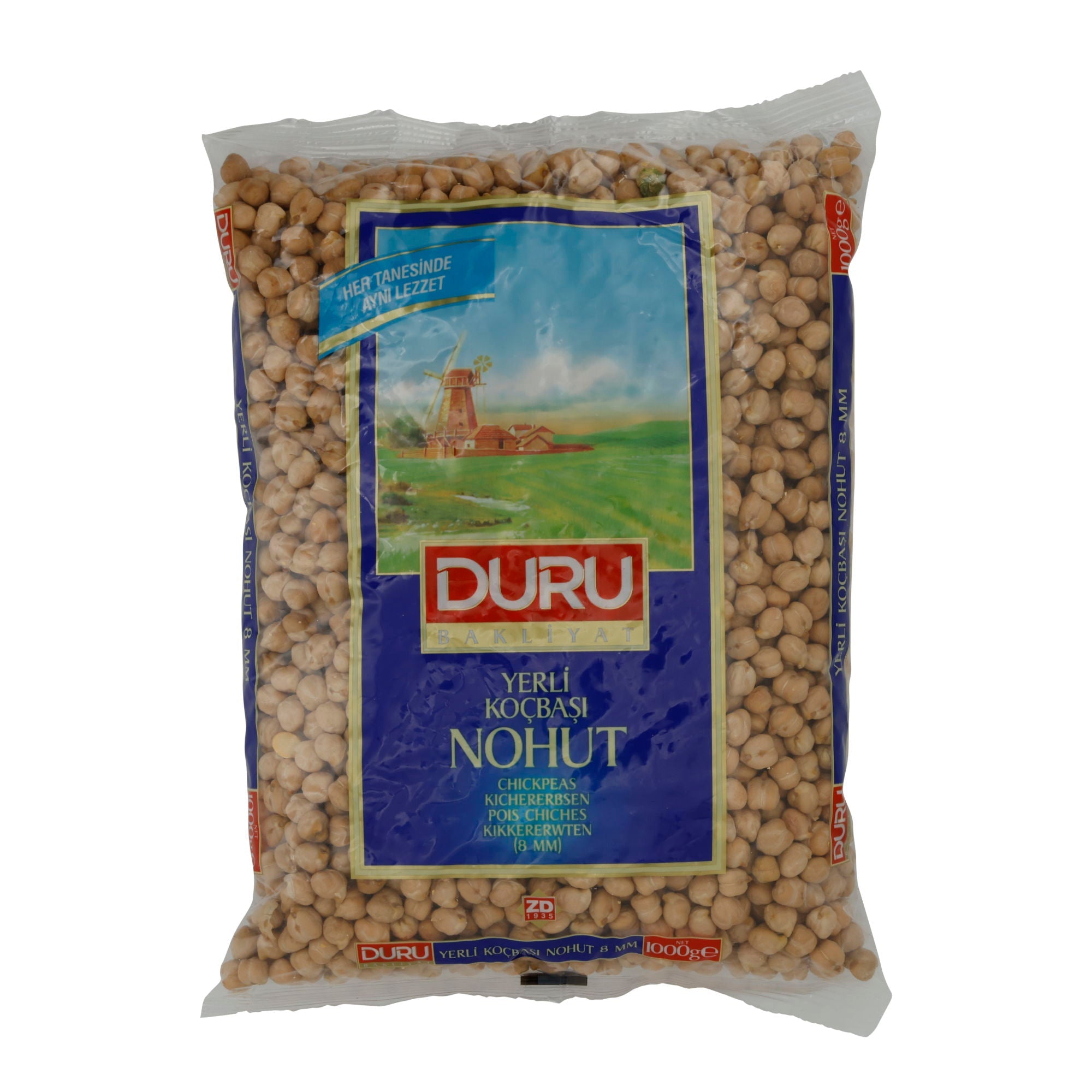 Kichererbsen Duru | Yerli Koçbaşı Nohut | aus der Türkei, 8 mm | 1000 g - Taste Your World