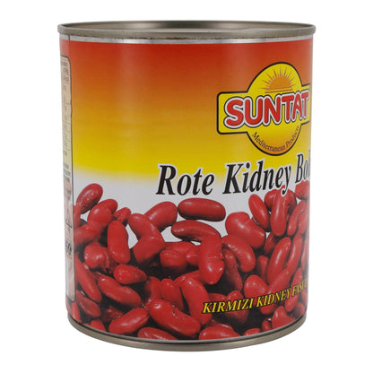 Kidneybohnen Suntat | Rote Kidney Bohnen | Vorgekochte Bohnen für Chili, Salate & Eintöpfe | 800 g