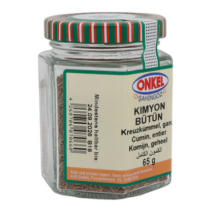 Kimyon Bütün ONKEL | Gewürz | Ganze Kreuzkümmelsamen | 65 g
