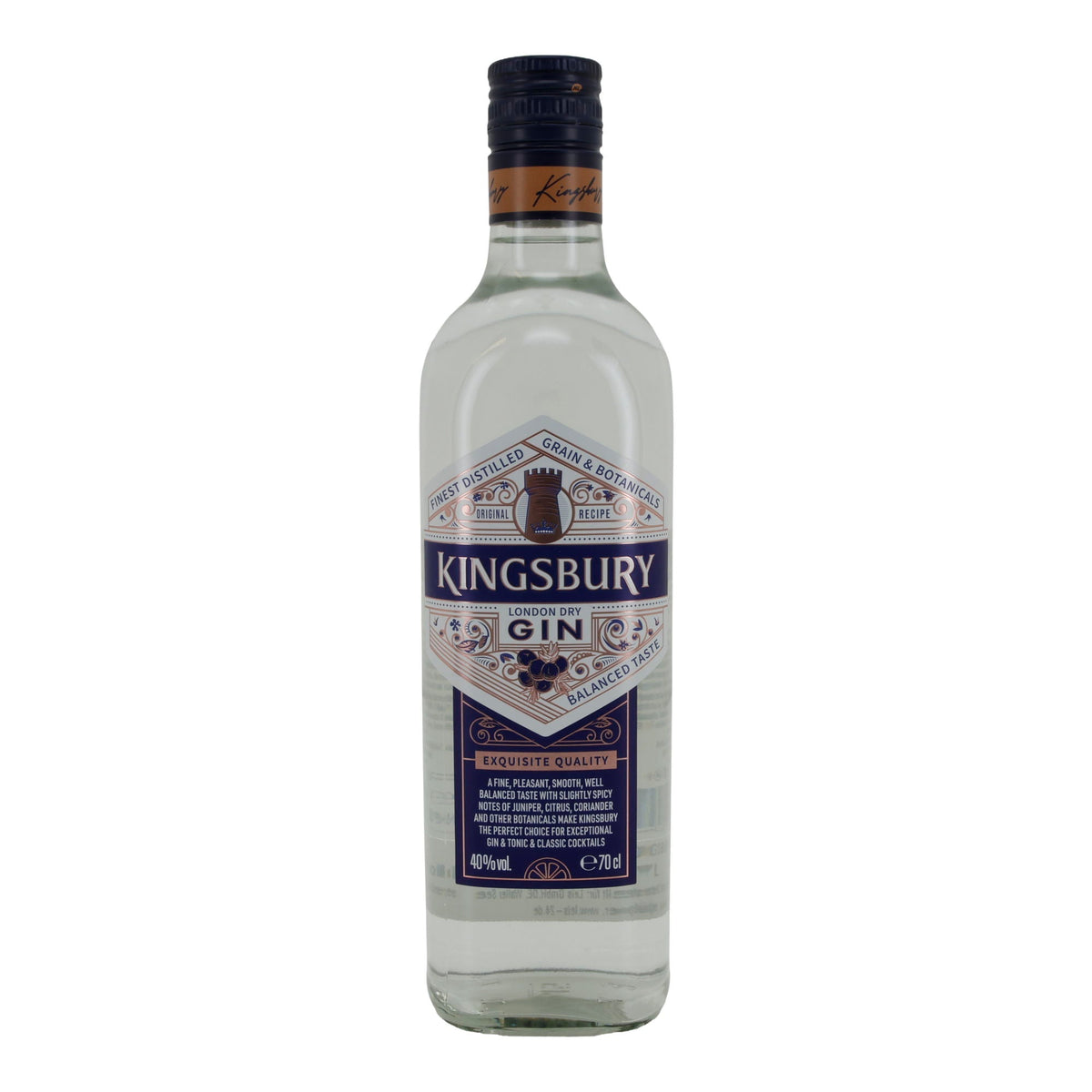 Kingsbury | London Dry Gin | 40 % vol | 0,7 l RO