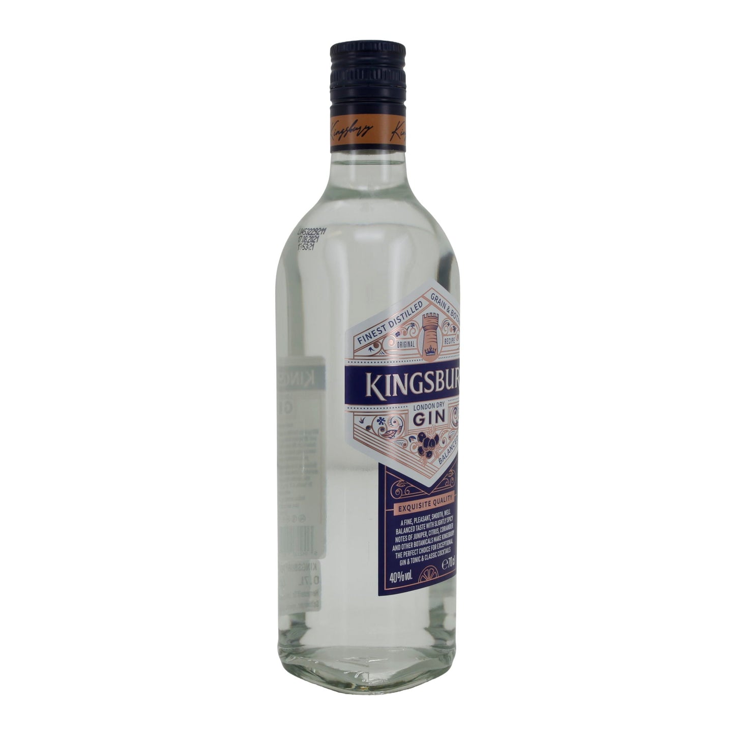Kingsbury | London Dry Gin | 40 % vol | 0,7 l - Taste Your World
