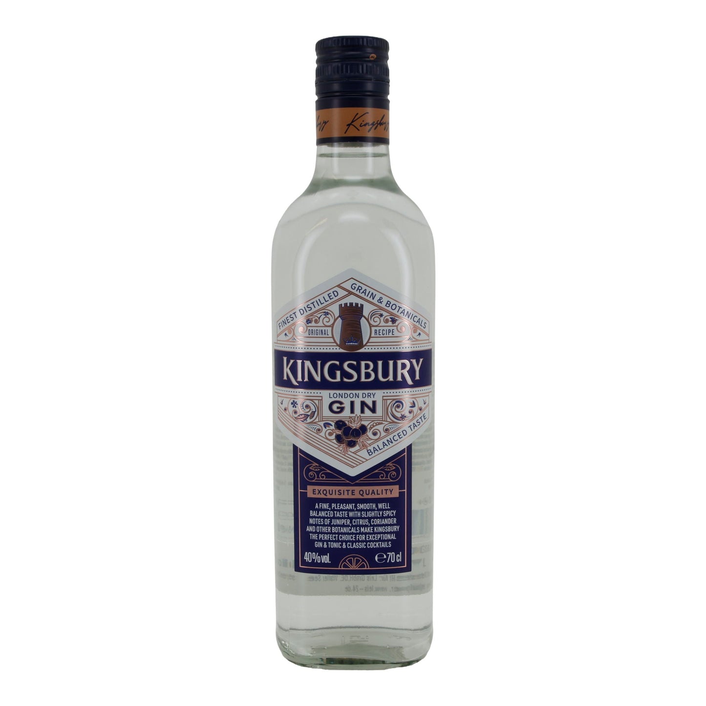 Gin RO Alexandrion Kingsbury | Gin | 40 % Alc | 0,7 l