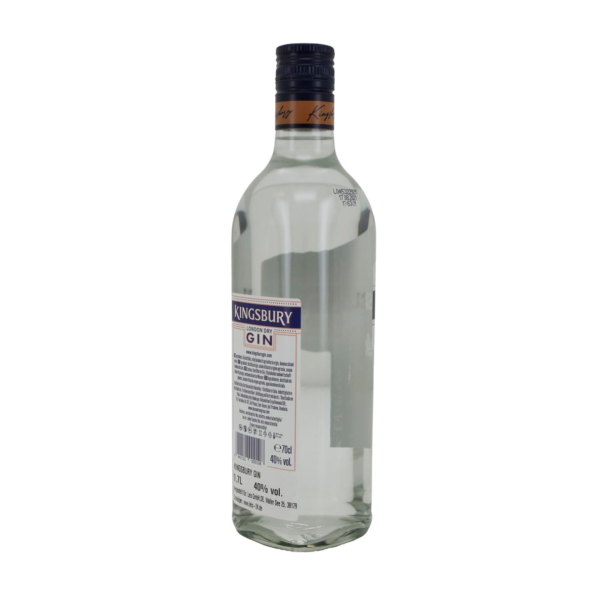 Kingsbury | London Dry Gin | 40 % vol | 0,7 l RO
