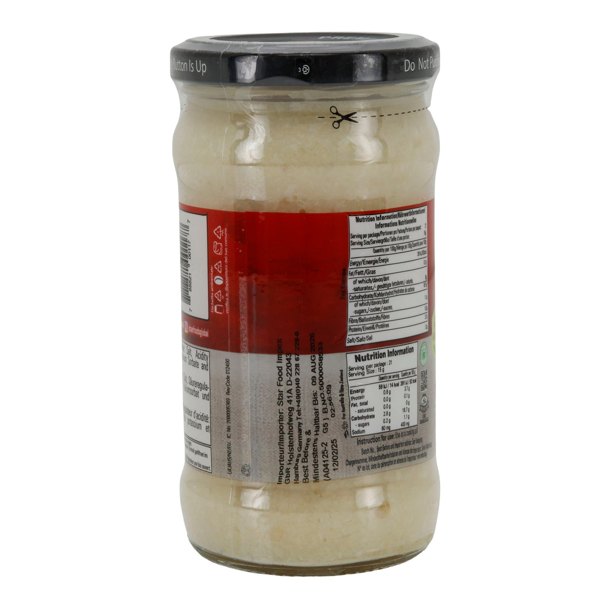 Knoblauchpaste Shan | Garlic Paste | aus frischem Knoblauch | 310 g Glas SHAN