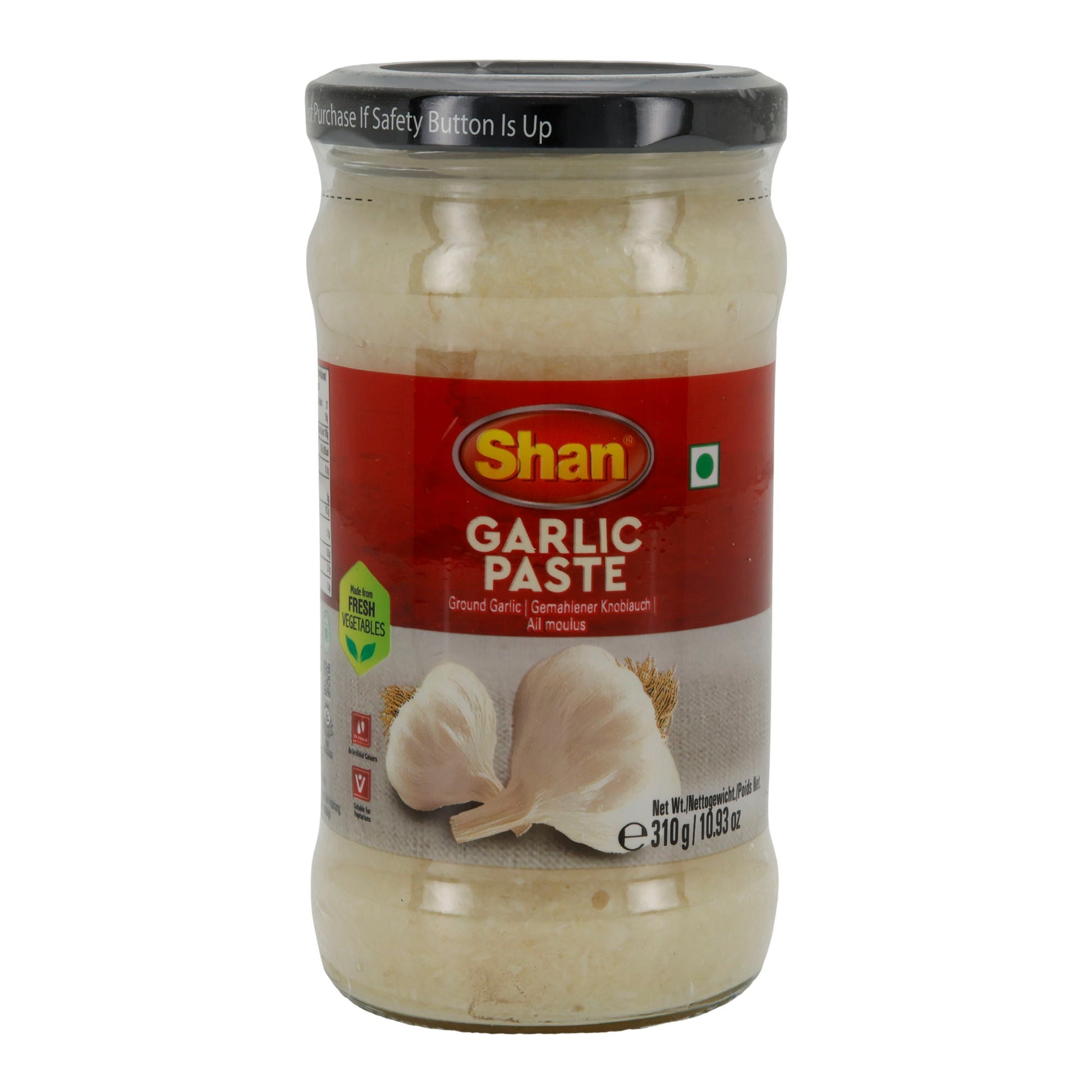 Knoblauchpaste Shan | Garlic Paste | aus frischem Knoblauch | 310 g Glas - Taste Your World